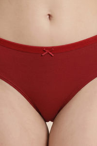 Zivame Anti-Microbial Low Rise Full Coverage Hipster Panty (Pack of 3) - Multicolor — thumbnail 3